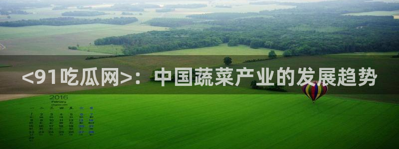 吃瓜发现我家皆大佬:<91吃瓜网>:中国蔬菜产业的发展趋势