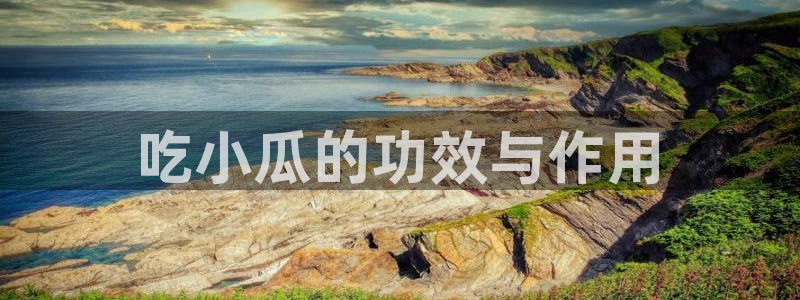 51cg1.ct吃瓜张津瑜：吃小瓜的功效与作用