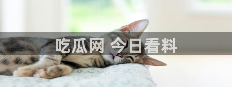 51cg吃瓜今日吃瓜热门大瓜：吃瓜网 今日看料